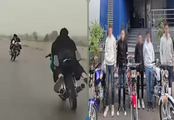 سباق مجنون بدراجات نارية بدون لوحات.. ضبط مجموعة شباب مستهترين عرضوا حياة المواطنين للخطر 4 - جريدة الجمهورية سباق مجنون بدراجات نارية بدون لوحات.. ضبط مجموعة شباب مستهترين عرضوا حياة المواطنين للخطر