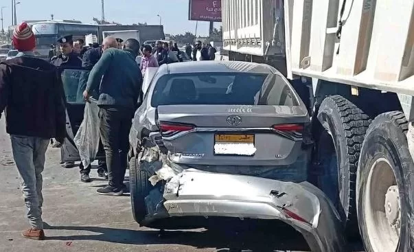 إصابة «14» شخصاً في حادثي تصادم مروعين بالطريق الصحراوي غرب الإسكندرية 2 - جريدة الجمهورية 5 31 - جريدة الجمهورية