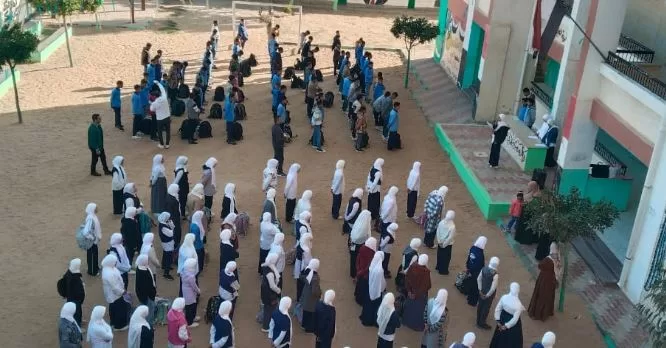 انتظام الدراسة في 4000 مدرسة بالبحيرة عقب إجازة عيد الفطر المبارك 9 - جريدة الجمهورية 9 19 - جريدة الجمهورية