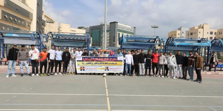 رئيس جامعة كفر الشيخ يشهد مهرجان الأنشطة الطلابية الرمضانية بالجامعة الأهلية