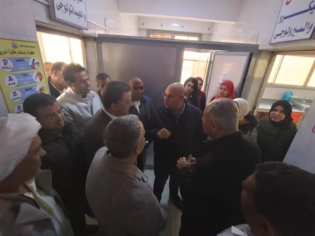 نائب محافظ الجيزة يتفقد مستشفيات «الصف».. ويتابع اللمسات الأخيرة لمحطة الصرف الصحي بالأقواز والسوق الحضاري 11 - جريدة الجمهورية WhatsApp Image 2026 03 04 at 9.07.27 PM - جريدة الجمهورية