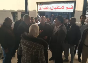 نائب محافظ الجيزة يتفقد مستشفيات «الصف».. ويتابع اللمسات الأخيرة لمحطة الصرف الصحي بالأقواز والسوق الحضاري