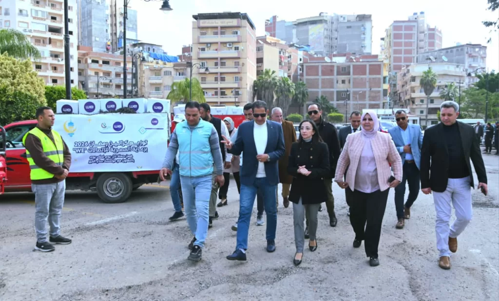 جاكلين عازر تشهد اصطفاف الدفعة الثانية من قوافل دعم 3000 أسرة بالبحيرة 7 - جريدة الجمهورية WhatsApp Image 2026 03 05 at 12.45.38 PM - جريدة الجمهورية