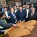 وزير الصناعة يتفقد مدينة الجلود بالروبيكي لمتابعة سير العمل بمصانع المنتجات الجلدية والمركز التكنولوجي