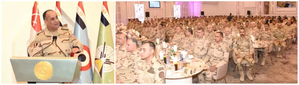 الفريق أشرف سالم زاهر يلتقى مقاتلى قوات الدفاع الجوى ويشاركهم تناول وجبة الإفطار 2 - جريدة الجمهورية WhatsApp Image 2026 03 08 at 2.20.38 PM 1 - جريدة الجمهورية