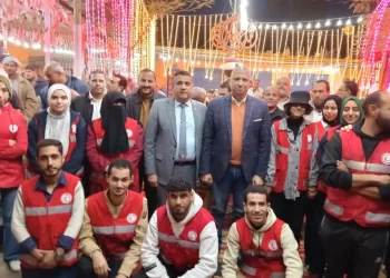 إفطار رمضاني يجمع رئيس مدينة أشمون بعمال تحسين البيئة