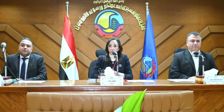 خلال رئاستها اجتماع القيادات التنفيذية.. محافظ البحيرة تشدد على ترشيد الكهرباء وتكثيف الرقابة التموينية