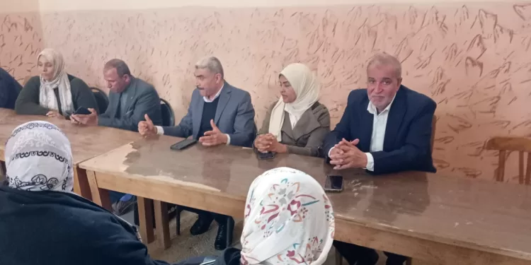 رئيس قطاع استصلاح الأراضي في زيارة مفاجئة للسويس لحل مشكلات المزارعين