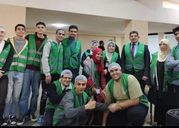 طلاب «علوم التغذية» بجامعة العاصمة في زيارة تطبيقية لبنك الطعام المصري