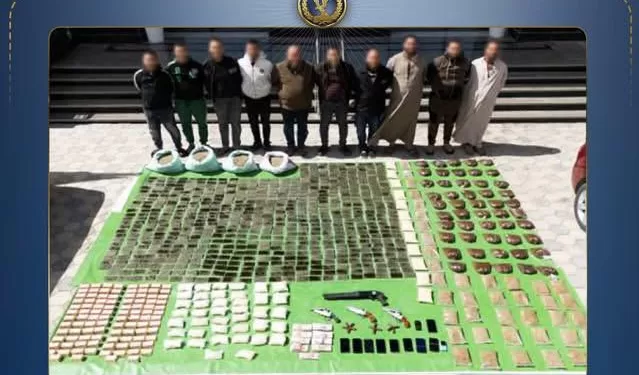 الداخلية تقضي على «رؤوس الفساد».. سقطوا بشحنة آيس وهيروين وكوكايين و131 بندقية بـ100 مليون جنيه