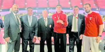 4 ميداليات متنوعة لمنتخبنا فى الدورى العالمى للكاراتيه