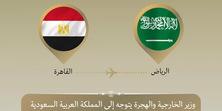 وزير الخارجية يتوجه إلى الرياض للمشاركة في الاجتماع الوزاري التشاوري للدول العربية والإسلامية