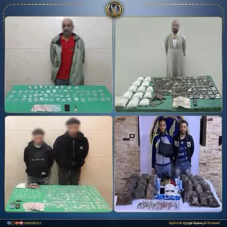 مصرع ثلاثة عناصر إجرامية في مداهمات أمنية بقنا والغربية واستشهاد شرطي.. سقطوا بنصف طن من السموم المخدرة و113 بندقية 4 - جريدة الجمهورية WhatsApp Image 2026 03 19 at 5.30.05 PM 3 - جريدة الجمهورية