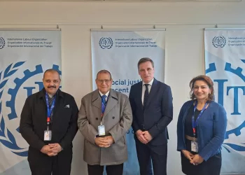 «العمل الدولية» تشيد بانضمام مصر للتحالف العالمي للعدالة الاجتماعية وتثمن دور اتحاد العمال 4 - جريدة الجمهورية «العمل الدولية» تشيد بانضمام مصر للتحالف العالمي للعدالة الاجتماعية وتثمن دور اتحاد العمال