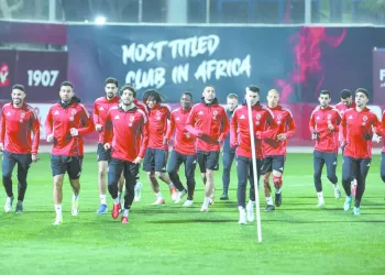 منتخبنا يستعد للاختبار «الإسبانى»