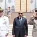 محافظ شمال سيناء يضع إكليل الزهور على قبر الجندي المجهول بالعريش