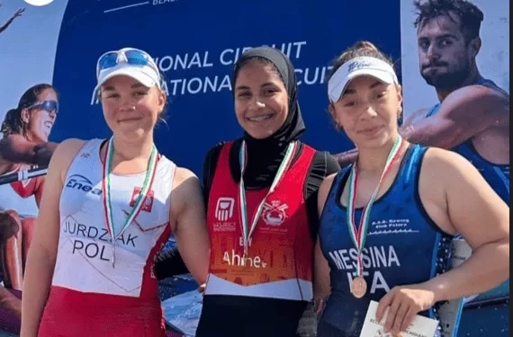 جوهر يهنئ المنتخب الوطني للتجديف بحصده 3 ميداليات في بطولة «ليدو فيليبي»