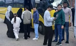 الدفع بـ «118» وسيلة نقل لإنهاء تكدس الطلاب والركاب بمواقف «بلطيم»