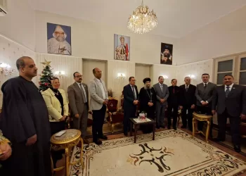 وفد رفيع من «مستقبل وطن» بأسيوط يهنئ الأنبا يوأنس بعيد القيامة ويؤكد ترسيخ الوحدة الوطنية 4 - جريدة الجمهورية وفد رفيع من «مستقبل وطن» بأسيوط يهنئ الأنبا يوأنس بعيد القيامة ويؤكد ترسيخ الوحدة الوطنية
