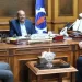 محافظ السويس يستقبل وفد «القومي لعلوم البحار» لبحث بروتوكول تعاون لدعم الثروة السمكية
