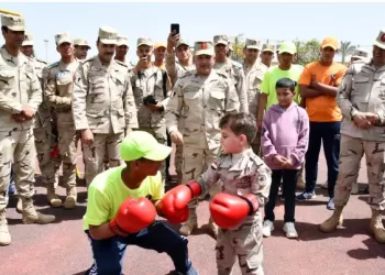 القوات المسلحة تشارك أطفال مصر الإحتفال بيوم اليتيم 4 - جريدة الجمهورية القوات المسلحة تشارك أطفال مصر الإحتفال بيوم اليتيم