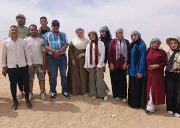 بمشاركة عميد الكلية.. جامعة حلوان التكنولوجية الدولية تُنظم رحلتها الأولى لـ «الفيوم»