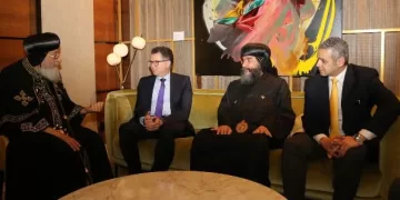 البابا تواضروس الثاني يصل فيينا في ثاني محطات جولته الخارجية