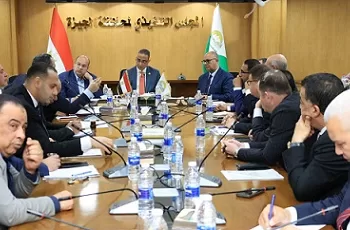 محافظ الجيزة يناقش مع أعضاء مجلسي النواب والشيوخ خطط العمل بدوائر جنوب 