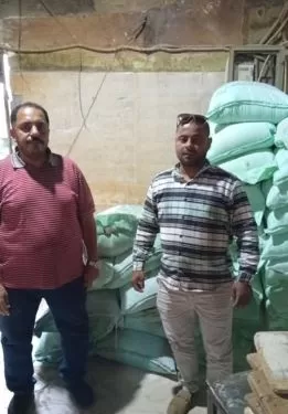 ضبط «25» جوال دقيق مدعم قبل تهريبها للسوق السوداء بمركز الفتح في أسيوط