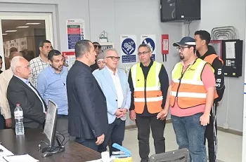 ‏نائب رئيس المجتمعات العمرانية يتابع مشروعات المرافق الحيوية بـ العاشر من رمضان