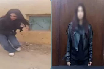 حتى المقابر تناسوا حرمتها من أجل «الترند».. ضبط طالبة طرقت على مقبرة جدها باستهزاء وصورت الواقعة لنشرها