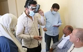 قافلة طبية لجامعة الفيوم تقدم خدمات صحية لـ١٣٣٥ حالة من أهالي قرية فرقص