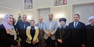 وفد رفيع من «مستقبل وطن» بأسيوط يهنئ الأنبا يوأنس بعيد القيامة ويؤكد ترسيخ الوحدة الوطنية