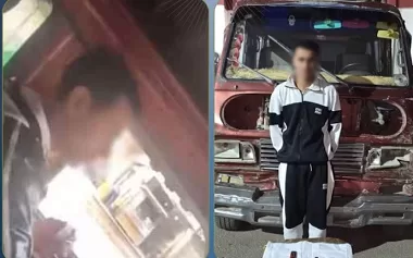 جبروت سائق ميكروباص بالقليوبية.. يعمل بدون لوحات أو تراخيص ويتعاطى المخدرات أثناء القيادة
