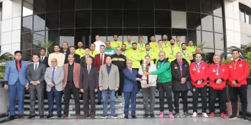 محافظ بني سويف يُكرم أبطال كرة اليد بعد الصعود التاريخي للدوري الممتاز