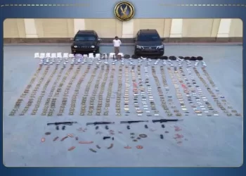 مصرع 3 هاربين من «المؤبد».. سقطوا بـ2 طن «هيروين وحشيش وشابو» بـ164 مليون جنيه و90 بندقية