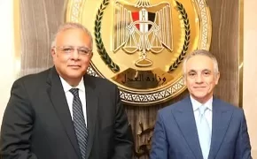وزير العدل ورئيس «القومي لحقوق الإنسان» يبحثان تعزيز التعاون لدعم منظومة العدالة وترسيخ الحريات