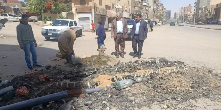 بني سويف تبدأ تنفيذ خطة عاجلة لإنشاء 30 بلاعة أمطار بالشوارع الحيوية