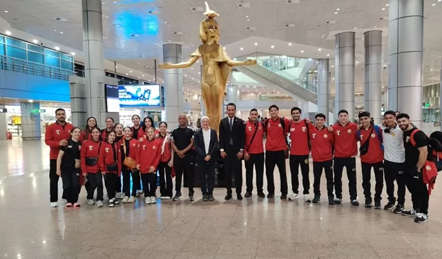 استقبال حافل لبعثة منتخب الجمباز بعد إنجازها في البطولة الأفريقية