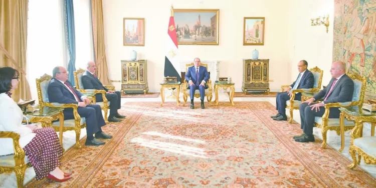السيسى يتسلم رسالة خطية من «تبون».. ويتلقى تحيات «قيس سعيد» 1 - جريدة الجمهورية السيسى يتسلم رسالة خطية من «تبون».. ويتلقى تحيات «قيس سعيد»