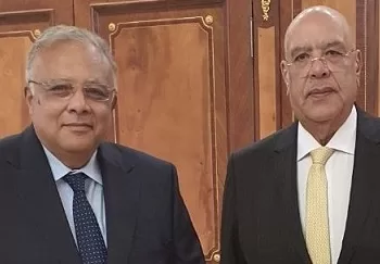 «بدوى» يبحث مع «جمال الدين» التوازن بين حماية الحقوق والحريات ومتطلبات الاستقرار والتنمية