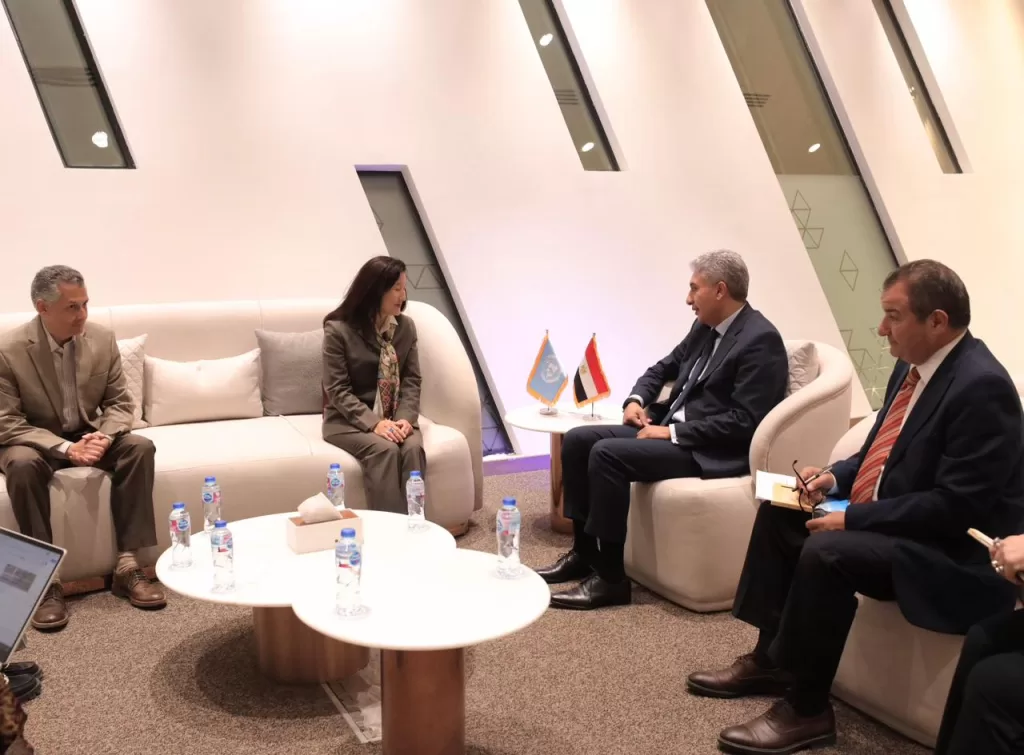 وزير السياحة والآثار يلتقي الممثل المقيم لبرنامج الأمم المتحدة الإنمائي في مصر لتعزيز السياحة المستدامة 2 - جريدة الجمهورية 11 7 - جريدة الجمهورية