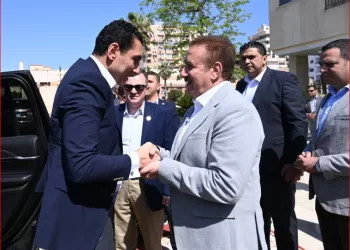 جوهر نبيل يلتقي رستم وأبو ليمون في مستهل جولته التفقدية بمحافظة بورسعيد