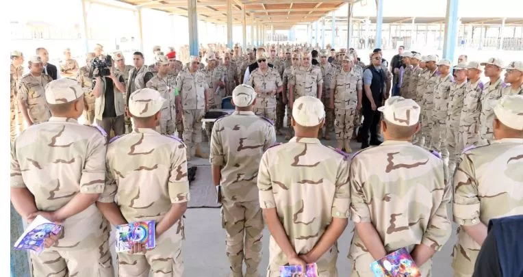 الفريق أشرف سالم زاهر: حريصون على رعاية وتأهيل الفرد المقاتل وفق أحدث منظومات التدريب العسكرية 12 - جريدة الجمهورية 13 3 - جريدة الجمهورية