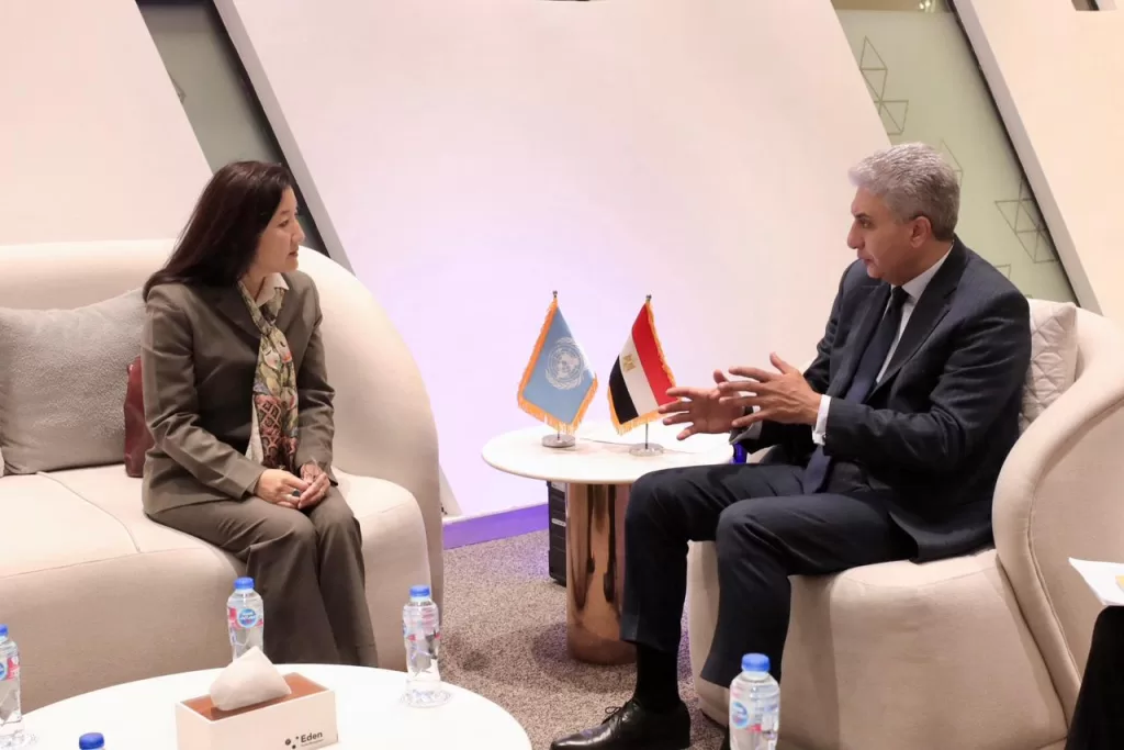 وزير السياحة والآثار يلتقي الممثل المقيم لبرنامج الأمم المتحدة الإنمائي في مصر لتعزيز السياحة المستدامة 3 - جريدة الجمهورية 22 - جريدة الجمهورية