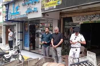  حملة مكبرة على المقاهي والمحال المخالفة بحي الطالبية