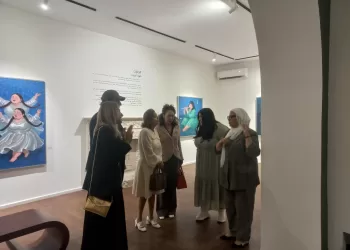 “الوطن مرة أخرى”عنوان معرض إسراء زيدان بجاليري فيلا آزاد بالزمالك