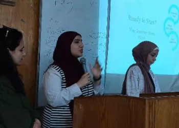 فنون تطبيقية «جامعة العاصمة» تستضيف فريق «ديجيتوبيا» الفائز بالمركز الأول بجائزة المليون جنيه