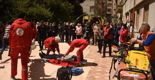 نائب محافظ الإسكندرية تشهد نموذج محاكاة للإخلاء بمدرسة «النور للمكفوفين» 6 - جريدة الجمهورية 5 20 - جريدة الجمهورية