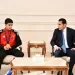 وزير الرياضة يستقبل عبد الله حسونة «تريند الذهب» بعد إنجازه الإفريقي في المصارعة